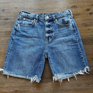 GAP women’s blue denim jean shorts size 25